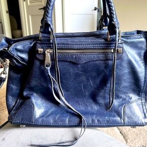 Rebecca Minkoff Regan Satchel Crossbody Leather Bag